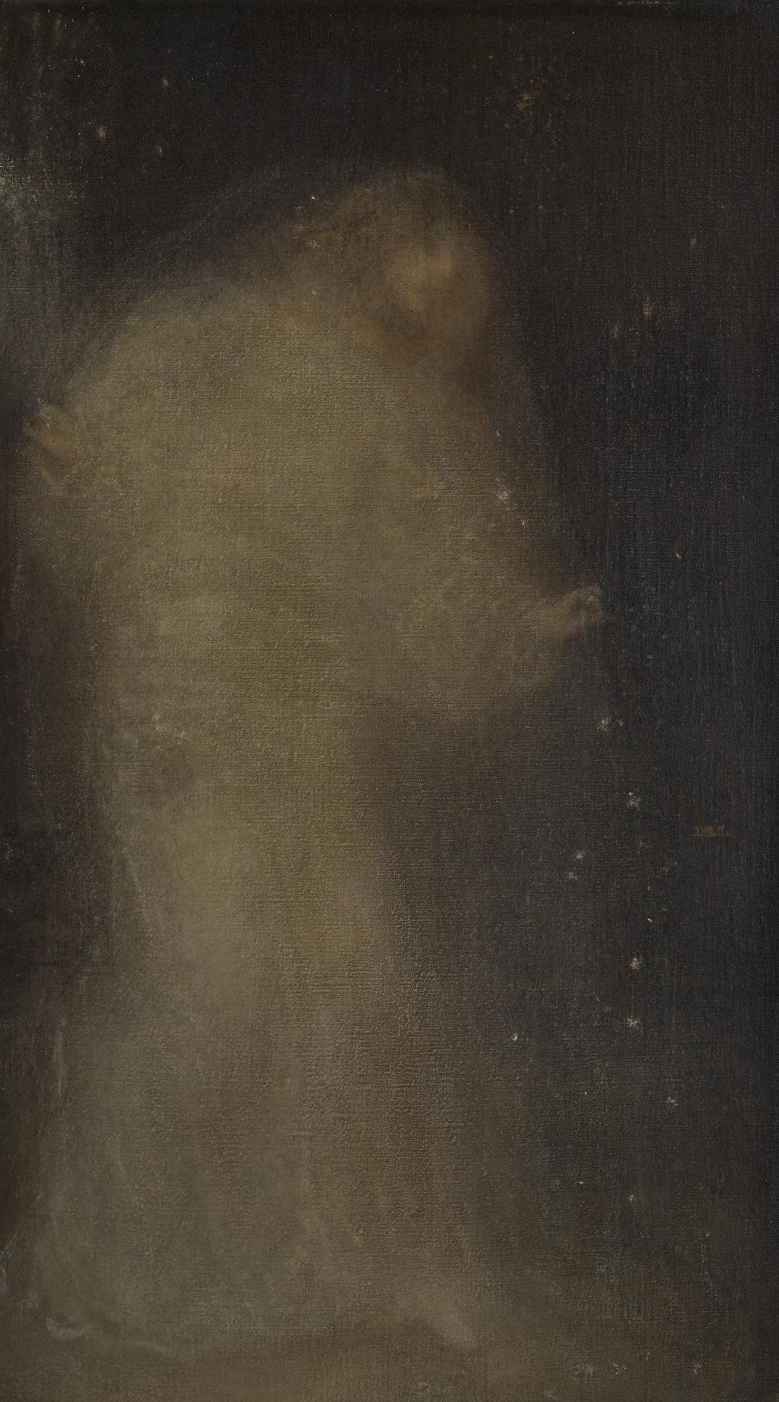 Matthijs Maris - Dutch veiled Lady