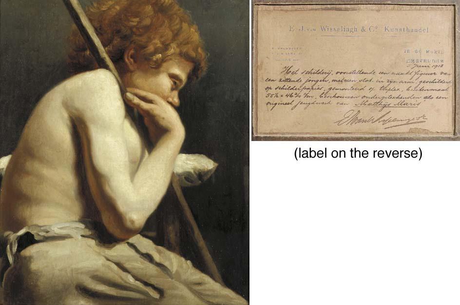 Matthijs Maris - Study of a boy