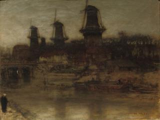 Matthijs Maris - The four mills