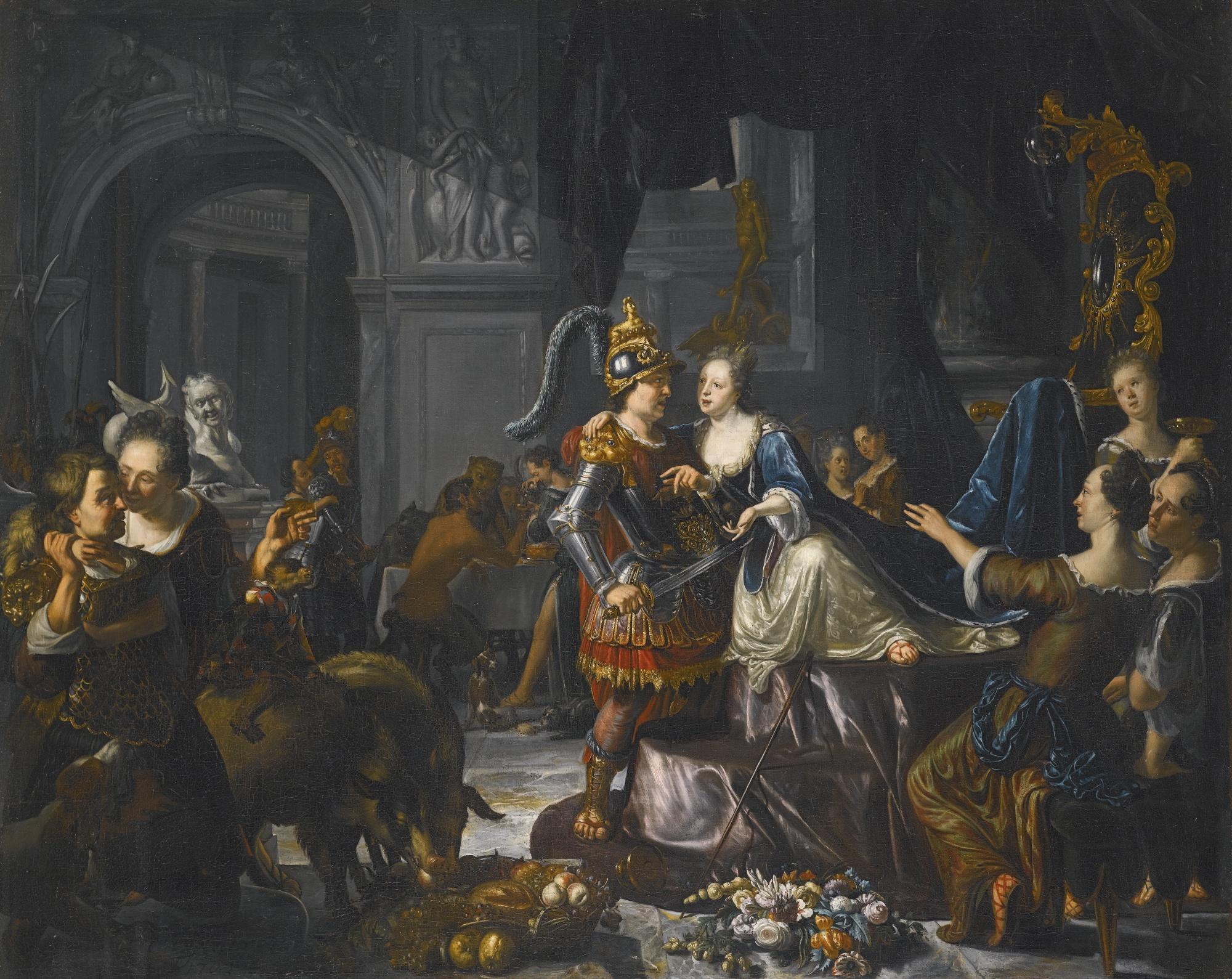 Matthijs Naiveu - Circe And Odysseus