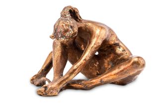 Matti Haupt - A Ballerina Sitting.