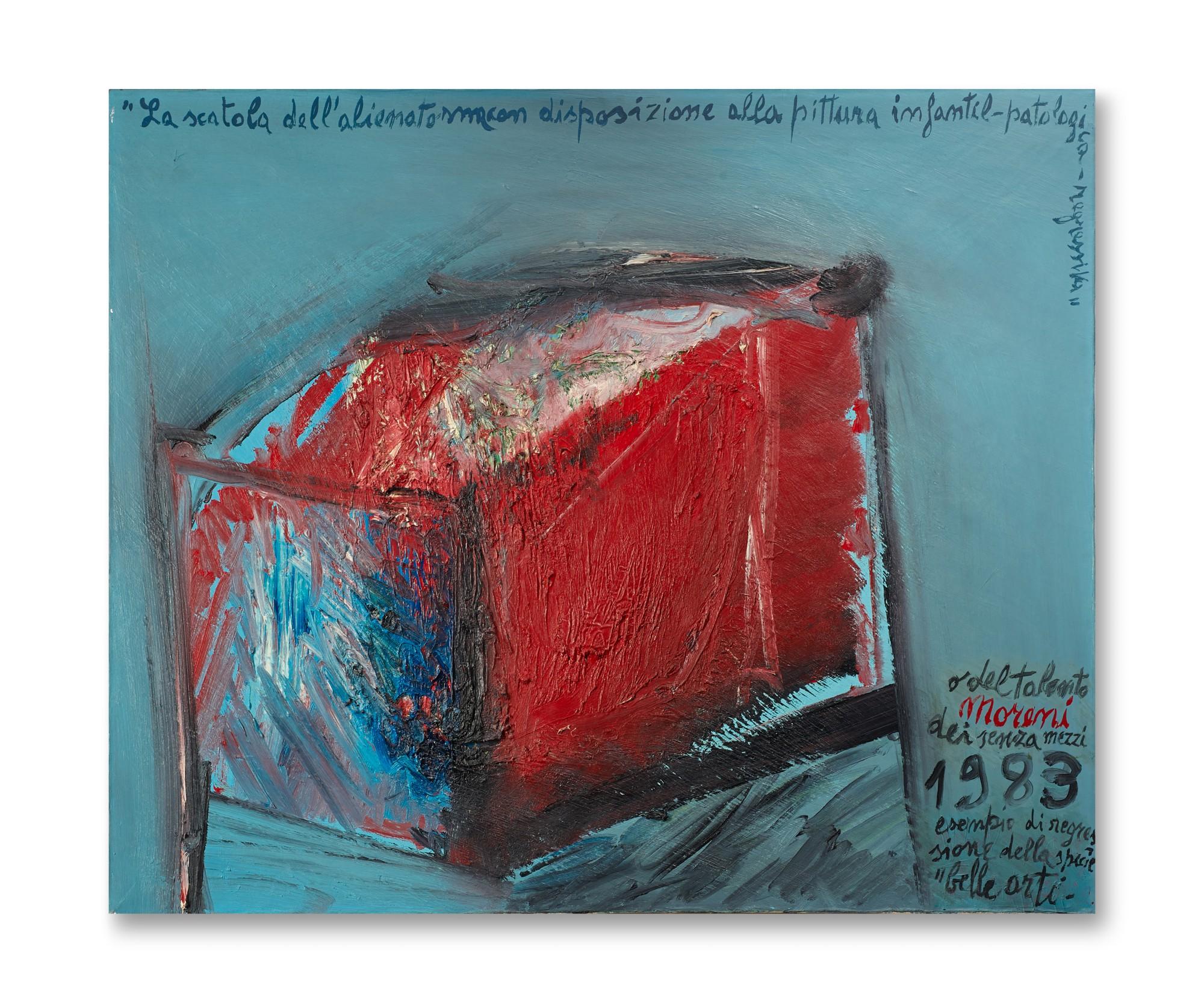 Mattia Moreni - La Scatola Dell\'Alienato Ma Con Disposizione Alla Pittura Infantile-Patologica-Regressiva