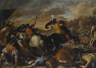 Mattia Preti - A Cavarly Skirmish