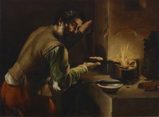 Mattia Preti - A silversmith
