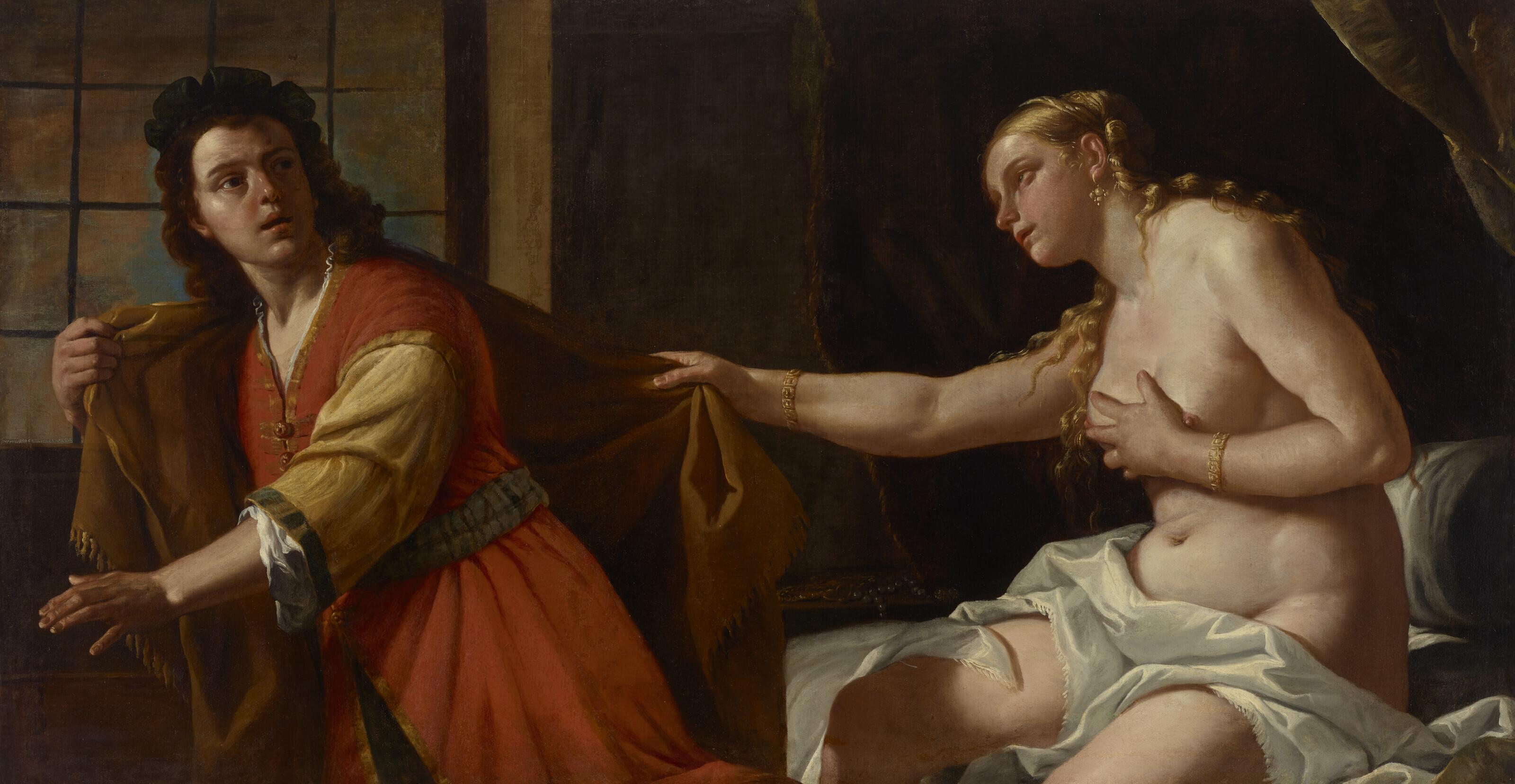 Mattia Preti - Joseph and Potiphar\'s Wife