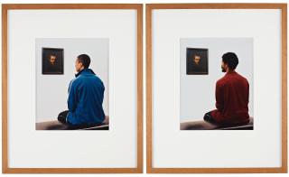 Matts Leiderstam - Selbstbildnis