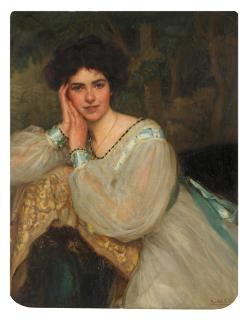 Maud Hall Neale - Portrait of Winifred Leighton Wade,