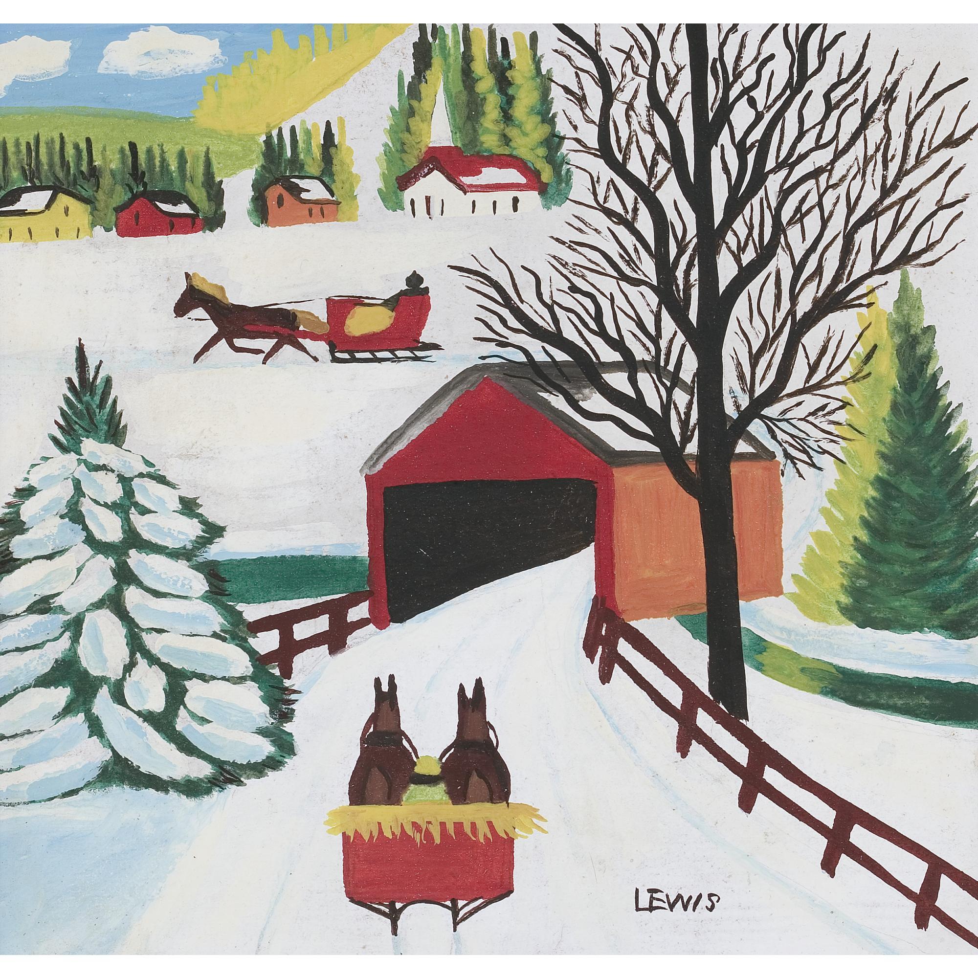 Maud Lewis - Covered Bridge