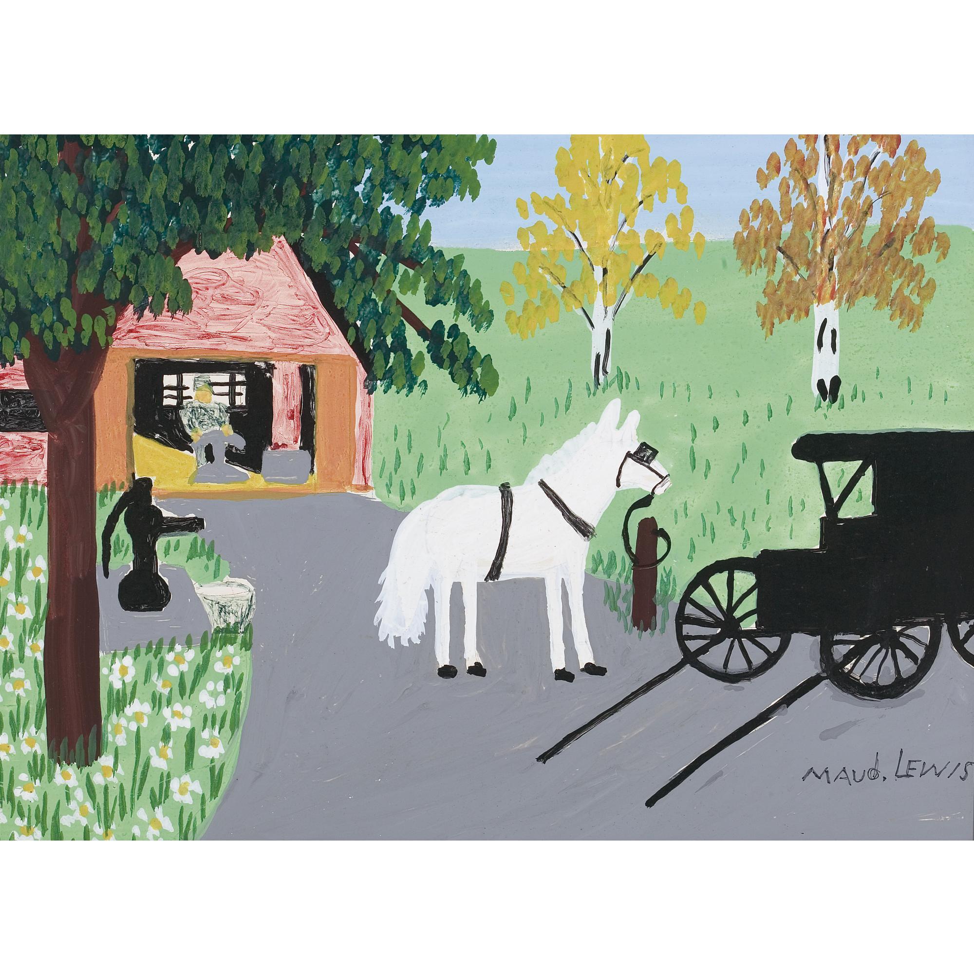 Maud Lewis - The Blacksmith