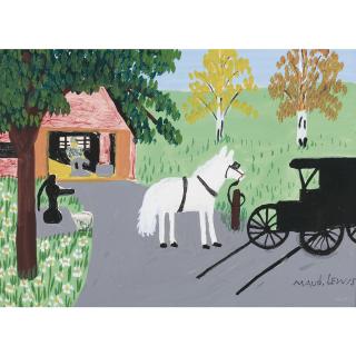 Maud Lewis - The Blacksmith