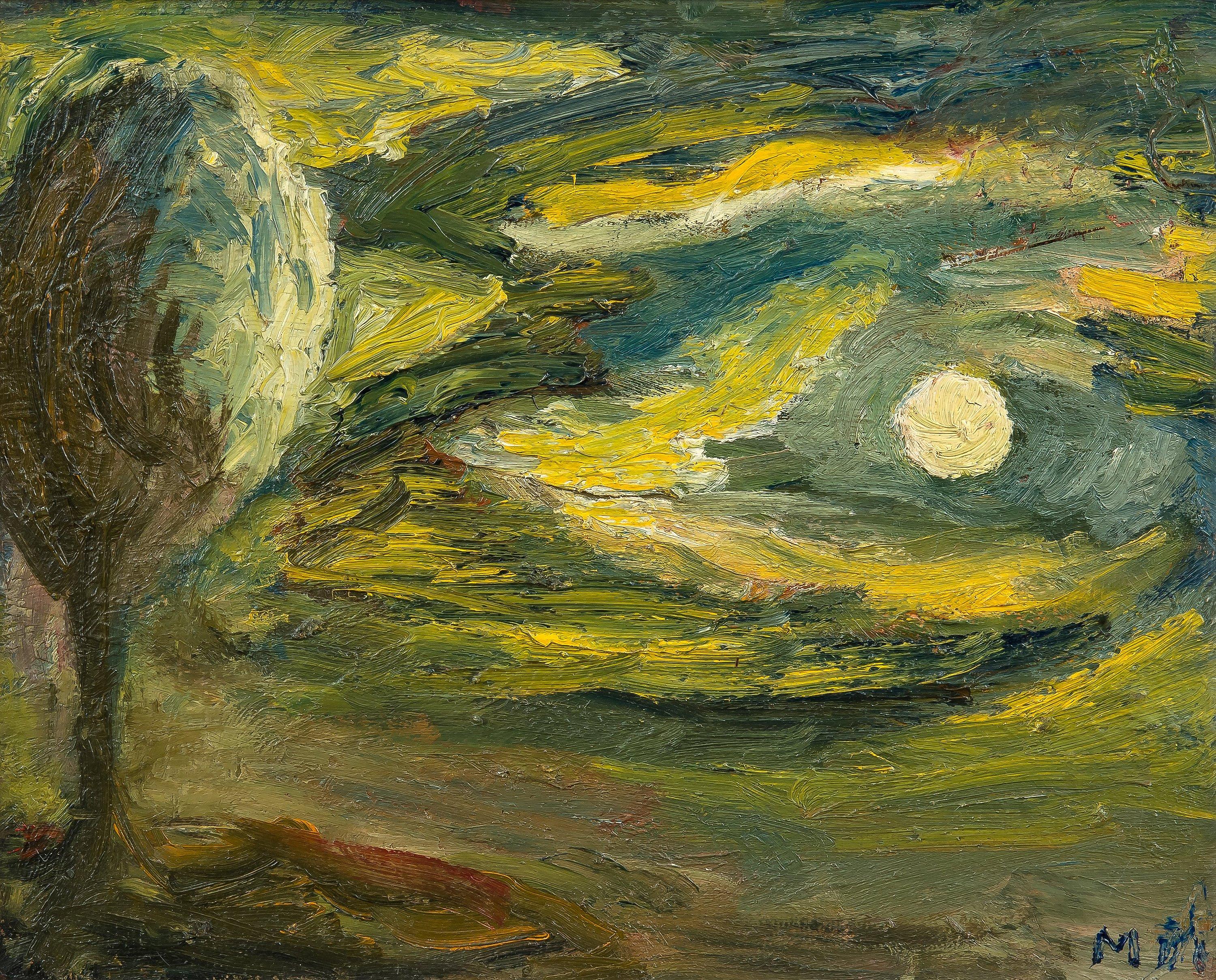 Mauno Markkula - Tree In The Morning Light.