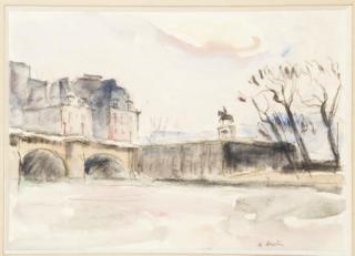 Maurice Asselin - La Seine et le Pont-Neuf