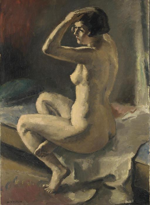 Maurice Asselin - Nu Assis