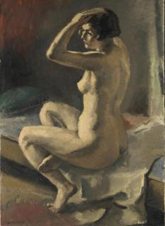Maurice Asselin - Nu Assis