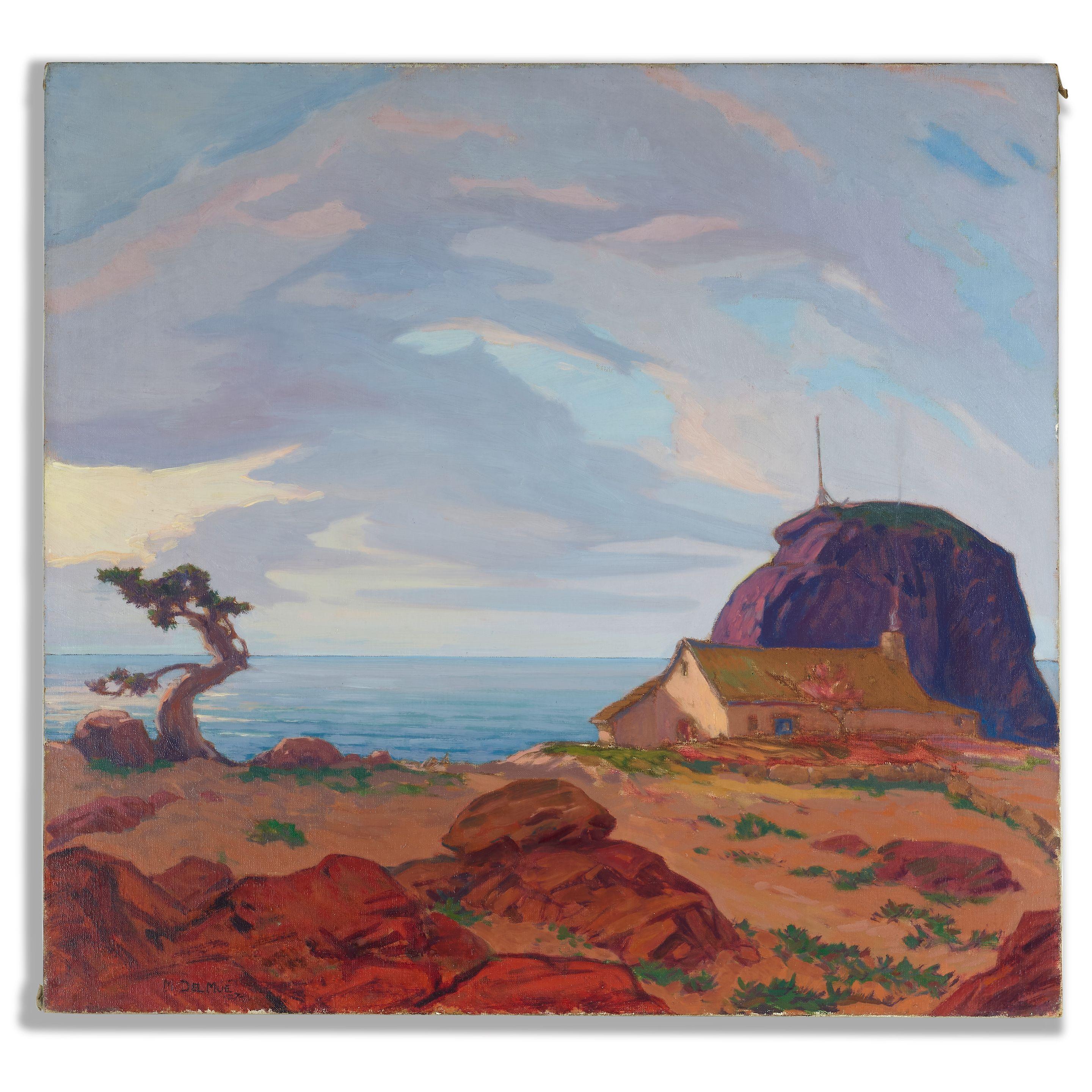 Maurice August Del Mue - Fisherman Cottage (Mendocino Coast)