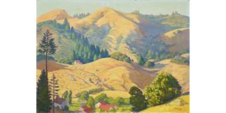 Maurice August Del Mue - Forest Knolls, Summer 22 1/2 x 30 1/4 in. unframed