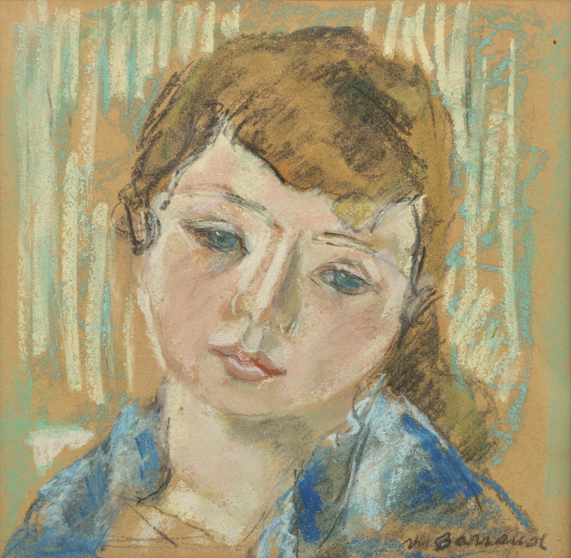 Maurice Barraud - Buste De Jeune Fille