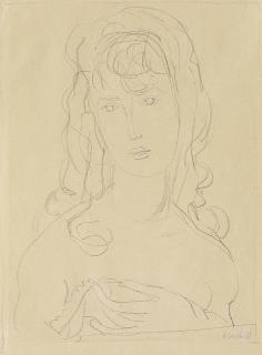 Maurice Barraud - Junge Frau