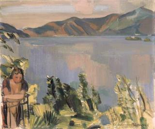 Maurice Barraud - Le lac majeur