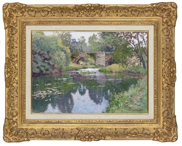 Maurice Bismuth Lemaître - Le pont de St. Géneroux, Vienna