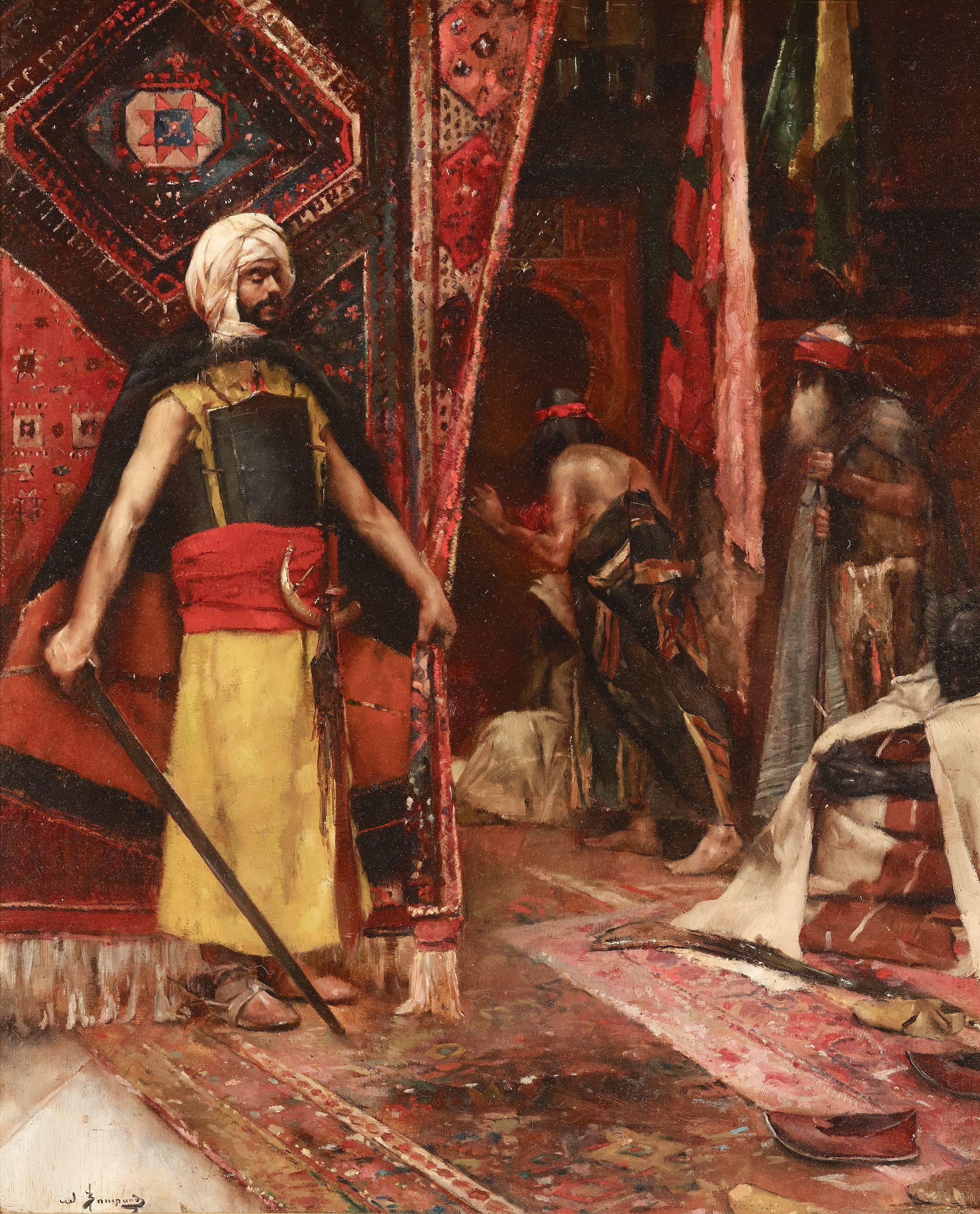 Maurice Bompard - The guard