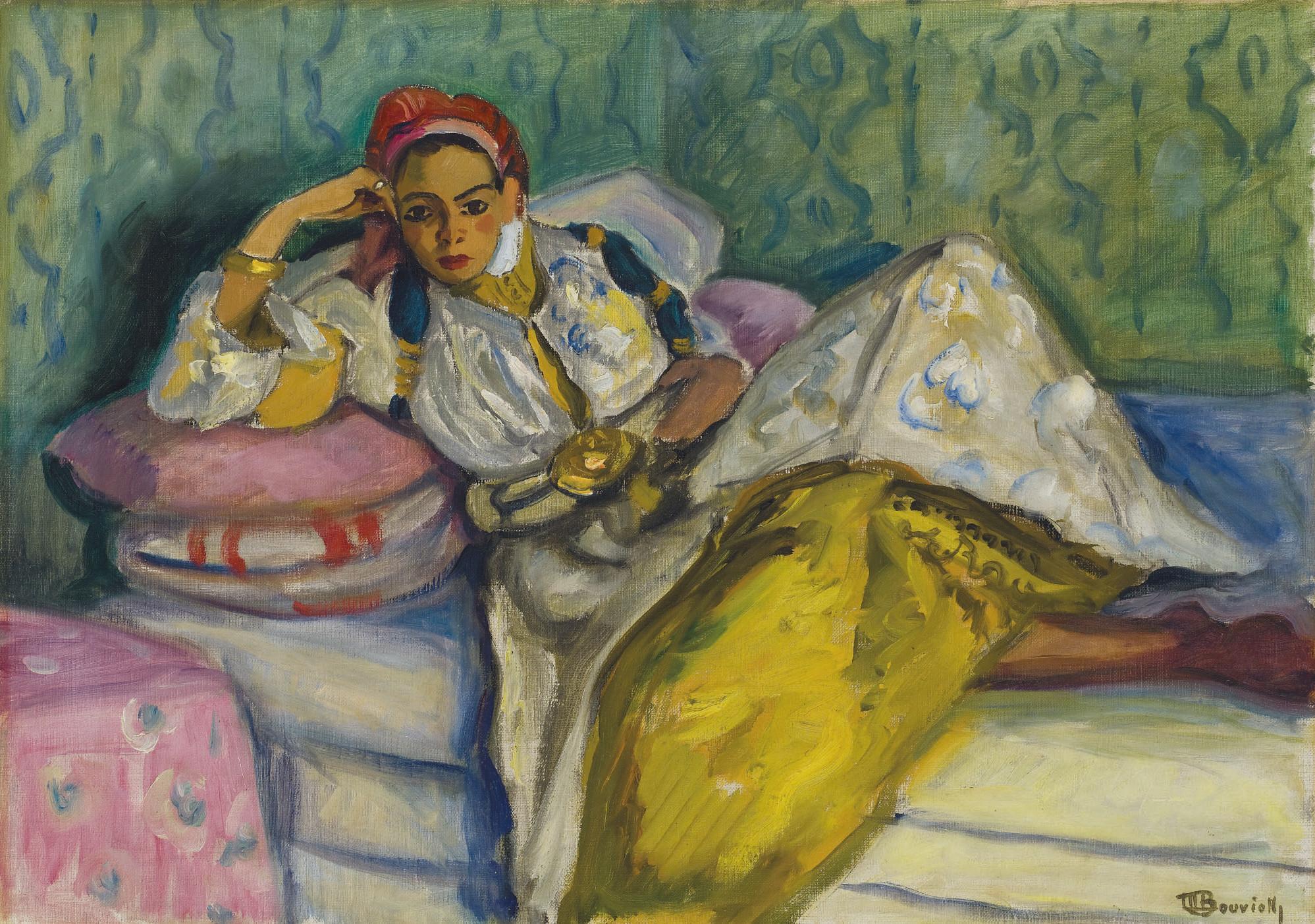 Maurice Bouviolle - Odalisque