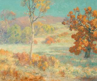 Maurice Braun - A summer day in the hills above San Diego