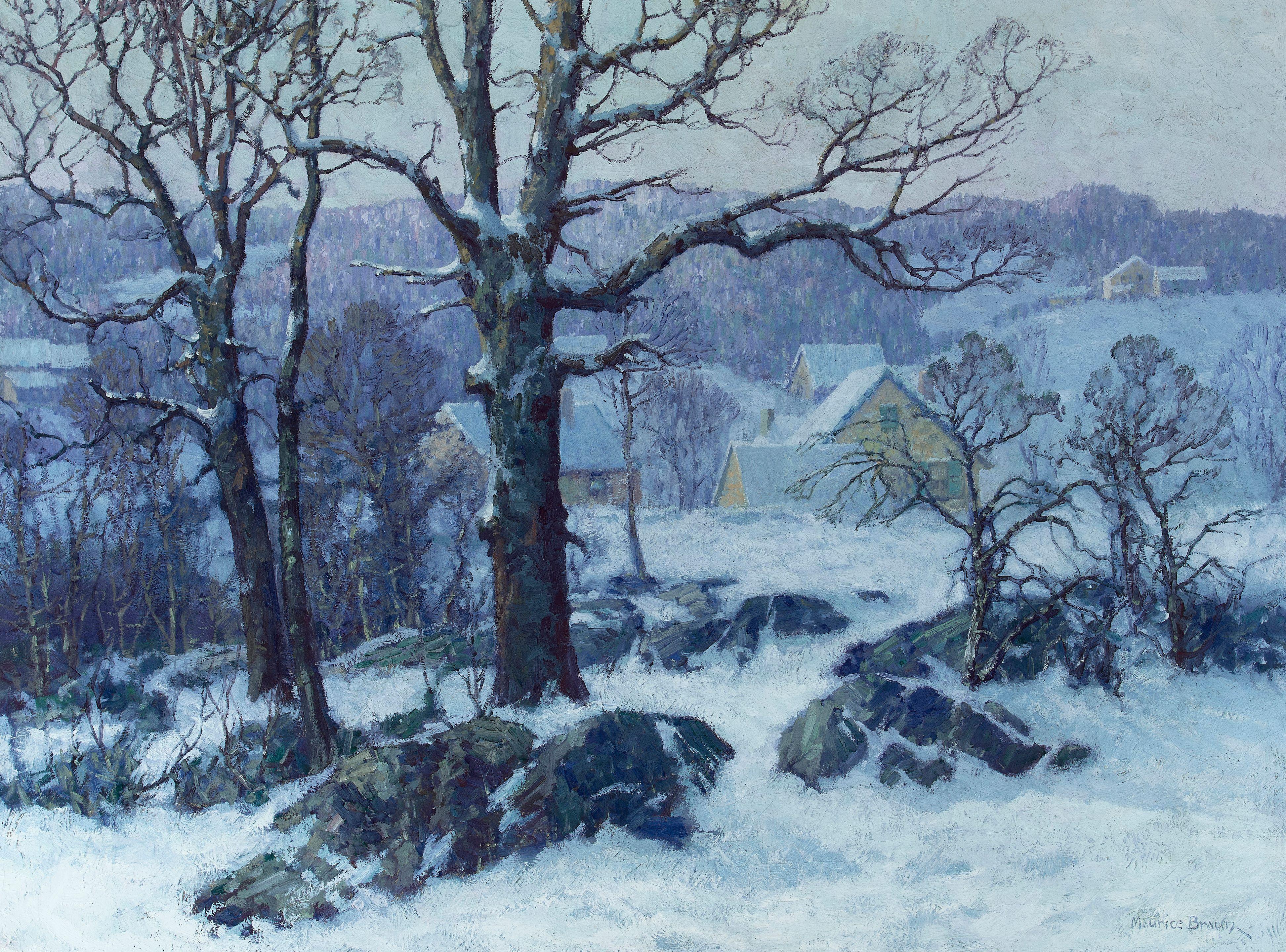 Maurice Braun - Connecticut Winter