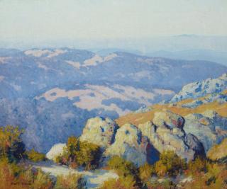 Maurice Braun - Mountainous Landscape