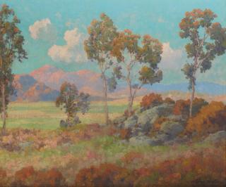 Maurice Braun - Mountains Near San Diego