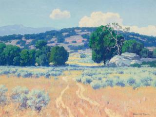 Maurice Braun - San Diego Foothills 18 1/4 x 24 1/4 in. framed 26 x 31 3/4 in.