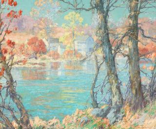 Maurice Braun - Silvermine River