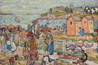 Maurice Brazil Prendergast - Bathers and Strollers