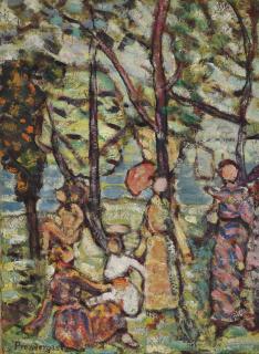 Maurice Brazil Prendergast - By the Sea