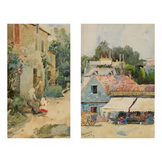 Maurice Brazil Prendergast - Dinard (Two Works)
