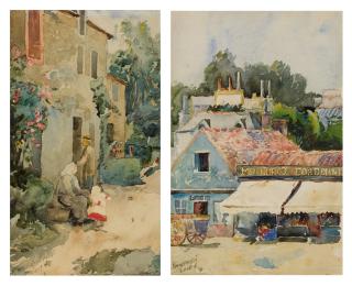 Maurice Brazil Prendergast - Dinard (Two Works)