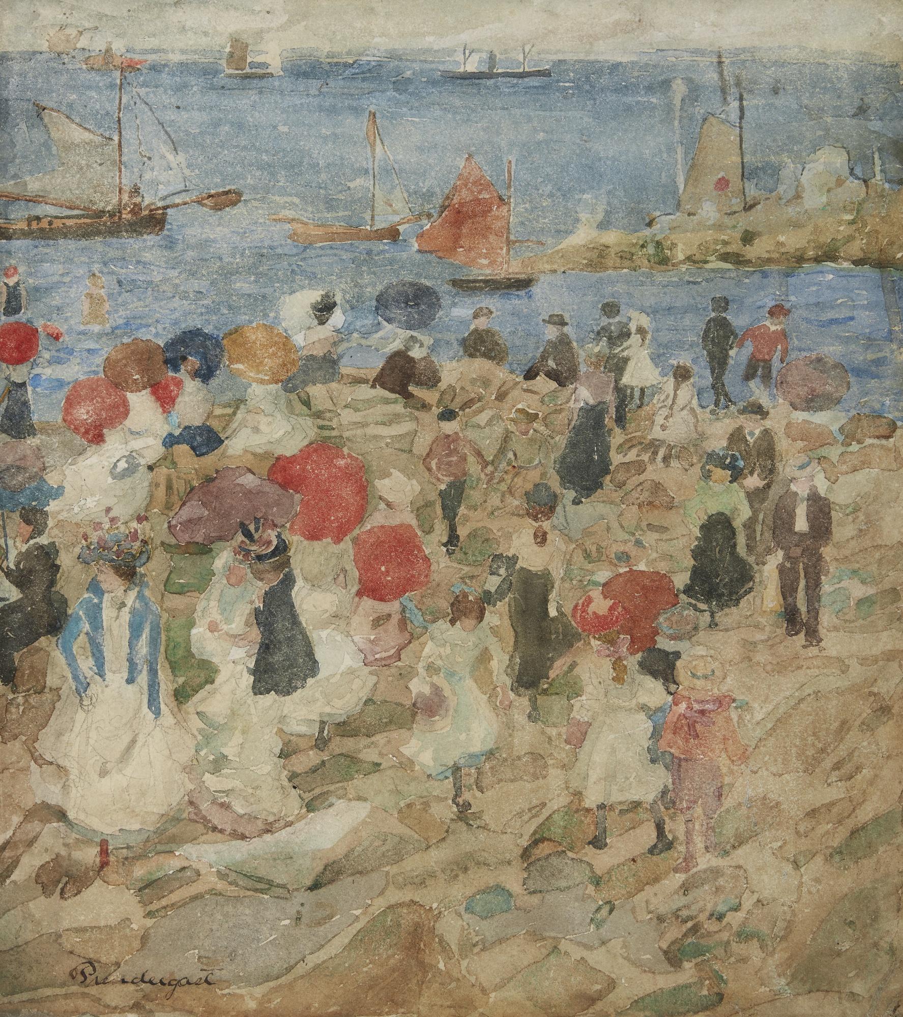 Maurice Brazil Prendergast - Early Beach