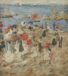Maurice Brazil Prendergast - Early Beach