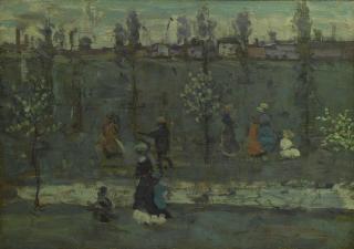 Maurice Brazil Prendergast - Figures By A Stream