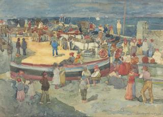 Maurice Brazil Prendergast - Grande Marina, Capri