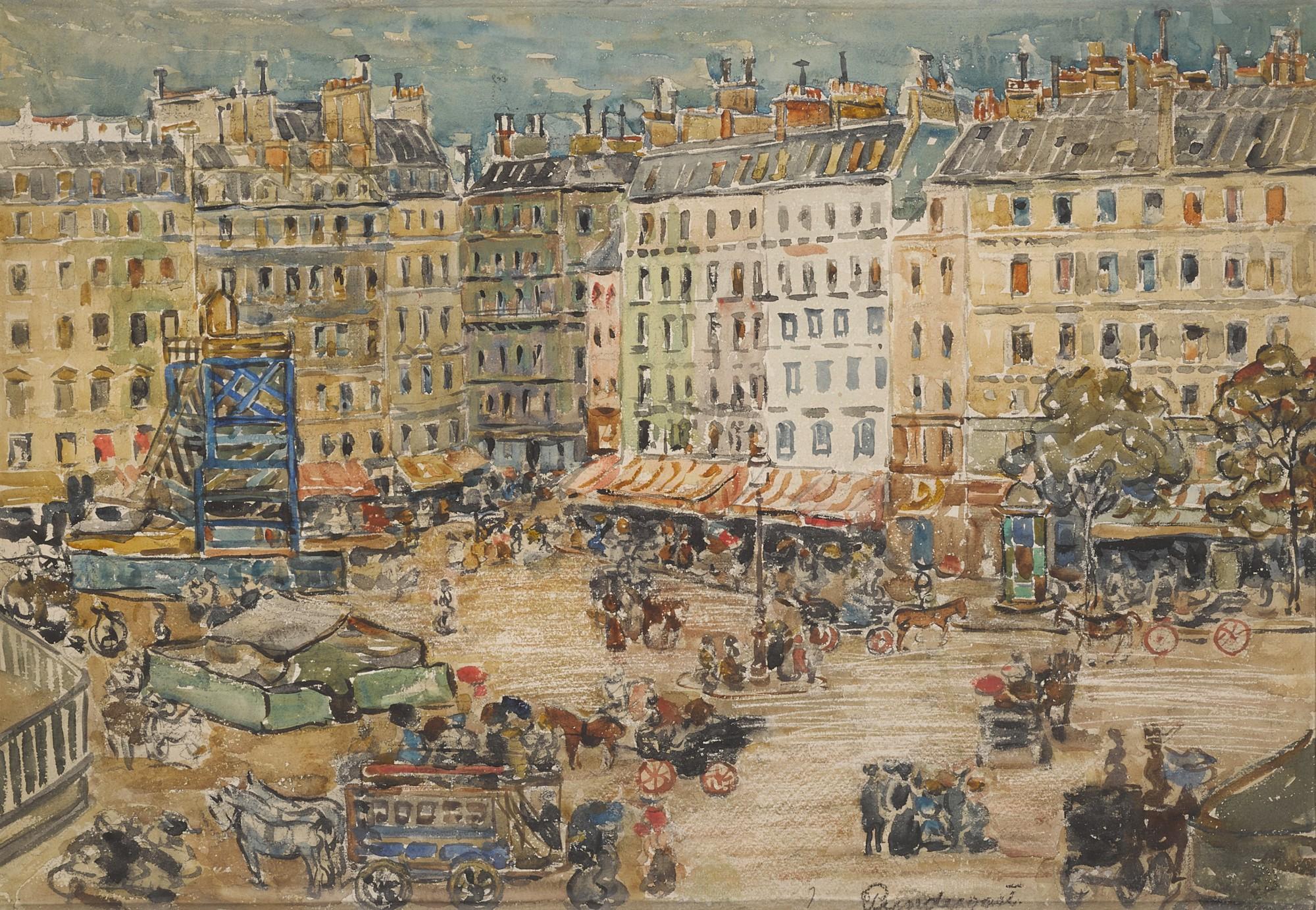 Maurice Brazil Prendergast - Montparnasse