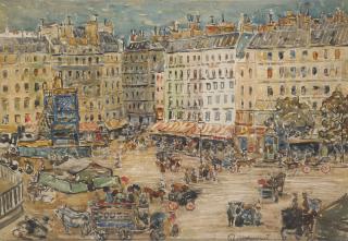 Maurice Brazil Prendergast - Montparnasse