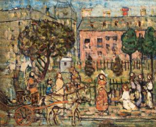 Maurice Brazil Prendergast - Park, Naples