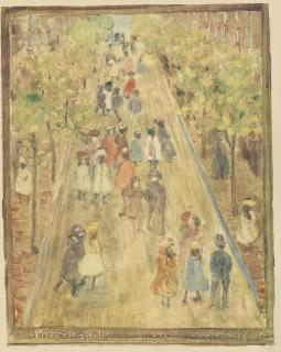 Maurice Brazil Prendergast - Primrose Hill