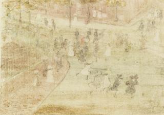 Maurice Brazil Prendergast - School Day (Clark, Mathews & Owens 1604)