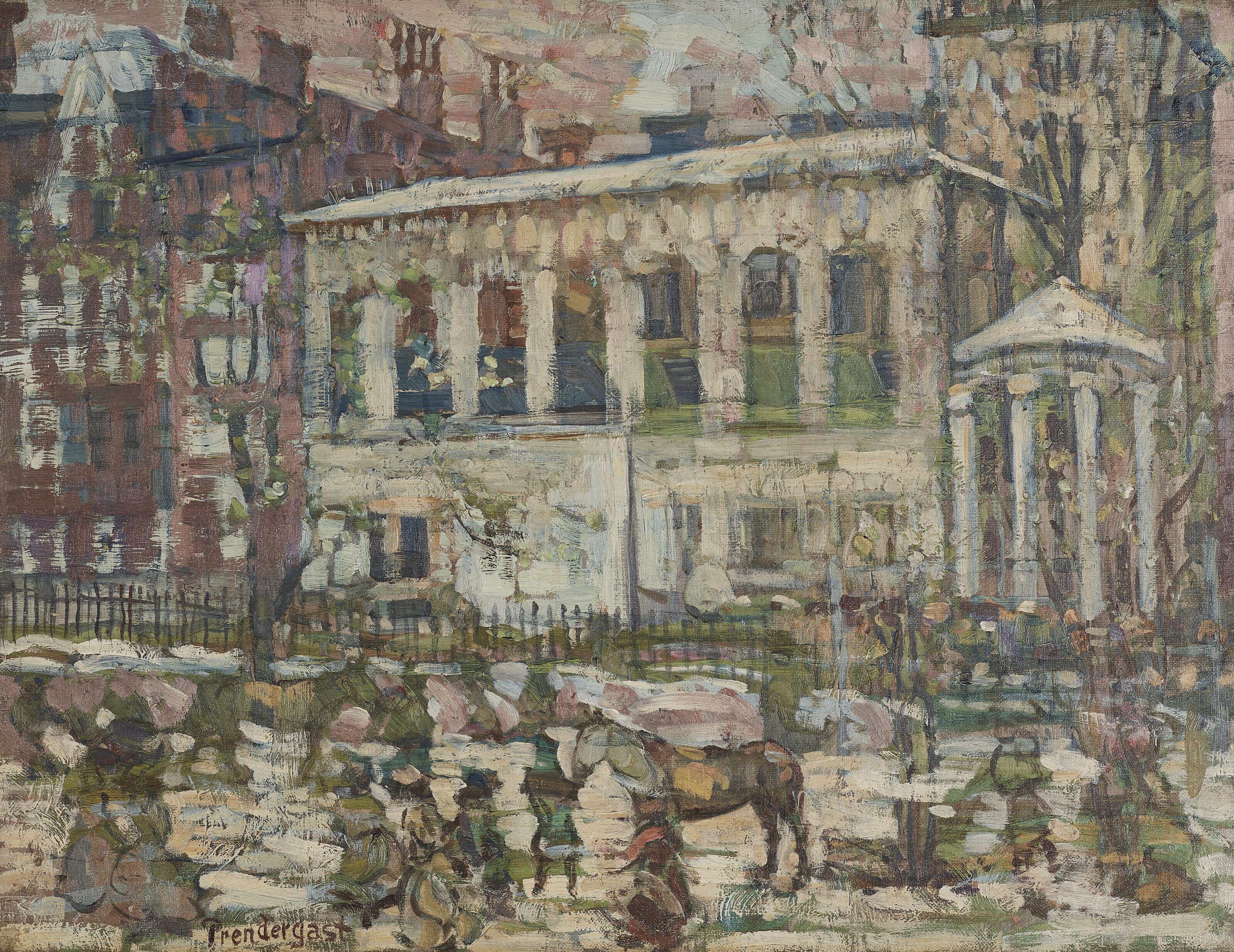 Maurice Brazil Prendergast - Snowy Day, Boston