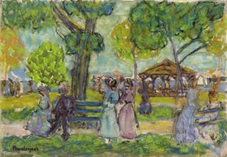 Maurice Brazil Prendergast - The Pavillion