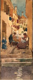 Maurice Brazil Prendergast - Venetian Courtyard