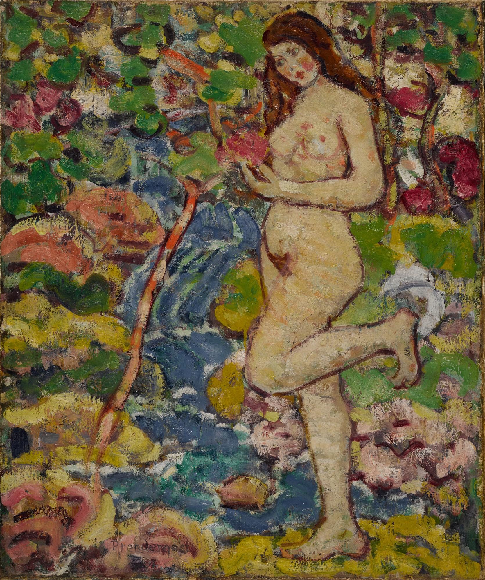 Maurice Brazil Prendergast - Waterfall