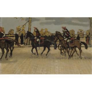 Maurice Brianchon - La Garde Républicaine